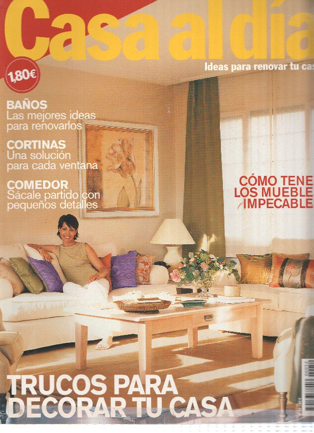 CASA AL DIA numero 0052 - TRUCOS PARA DECORAR TU CASA