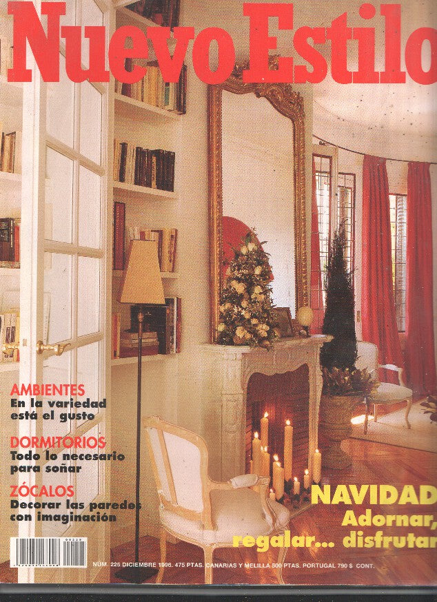 NUEVO ESTILO numero 0225 - NAVIDAD, ADORNAR, REGALAR, DISFRUTAR