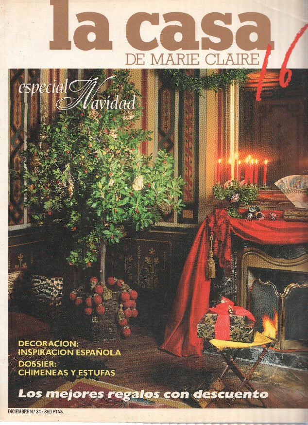 LA CASA DE MARIE CLAIRE numero 0034 - ESPECIAL NAVIDAD