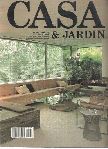 CASA Y JARDIN numero 0149 - PROYECTO DE HEINZ BLUME