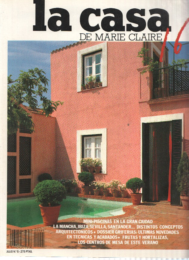 LA CASA DE MARIE CLAIRE numero 0005 - DISTINTOS CONCEPTOS ARQUITECTONICOS