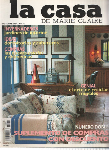 LA CASA DE MARIE CLAIRE numero 0075 - RECICLAR MUEBLES