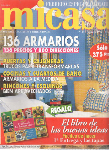 MI CASA numero 28 - ESPECIAL ARMARIOS