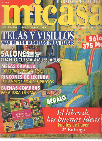 MI CASA numero 29 - ESPECIAL TELAS