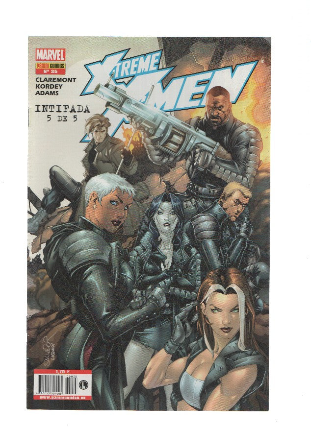 X Treme-X Men numero 35: Intifada, quinta parte