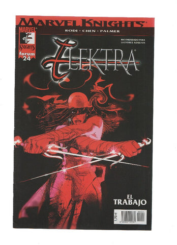 Marvel Knights: Elektra numero 24: El trabajo