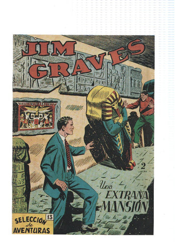 Facsimil: Jim Graves numero 13: La extraña mansion