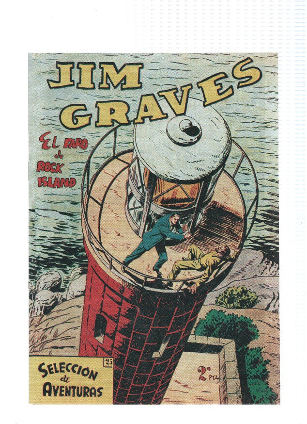 Facsimil: Jim Graves numero 25: El faro de Rock Island