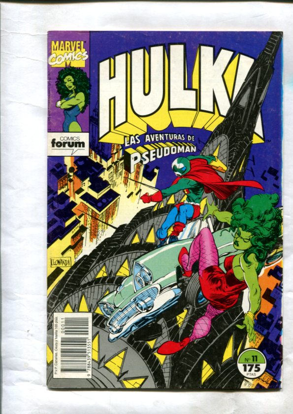 Hulka numero 11: La aventura de Pseudoman