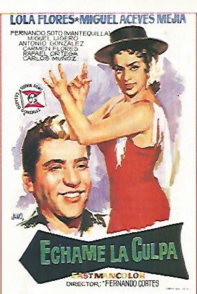 CROMO CINE 1190: ECHAME LA CULPA