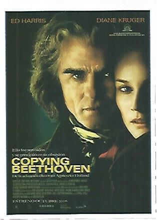 CROMO CINE 1197: COPYING BEETHOVEN