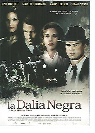 CROMO CINE 1199: LA DALIA NEGRA