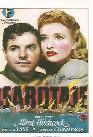 CROMO CINE 1217: SABOTAJE