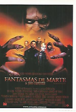 CROMO CINE 1219: FANTASMAS DE MARTE