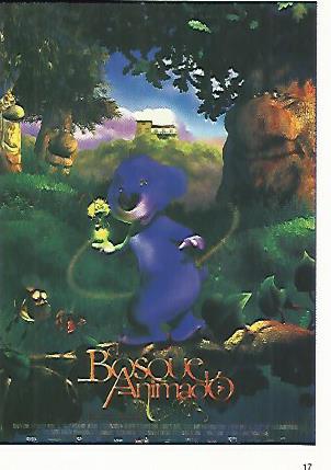 CROMO CINE 1222: EL BOSQUE ANIMADO