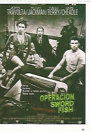 CROMO CINE 1226: OPERACION SWORDFISH