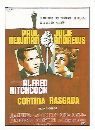 CROMO CINE 1227: CORTINA RASGADA