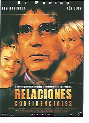 CROMO CINE 1243: RELACIONES CONFIDENCIALES
