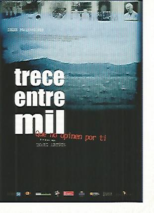 CROMO CINE 1250: TRECE ENTRE MIL