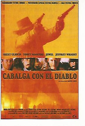 CROMO CINE 1259: CABALGA CON EL DIABLO
