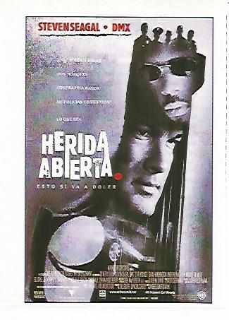 CROMO CINE 1260: HERIDA ABIERTA