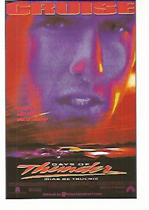 CROMO CINE 1268: DIAS DE TRUENO