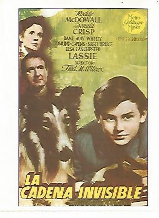 CROMO CINE 1270: LA CADENA INVISIBLE