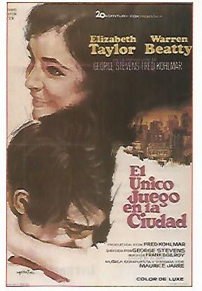 CROMO CINE 1272: EL UNICO JUEGO EN LA CIUDAD