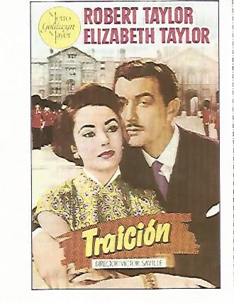 CROMO CINE 1273: TRAICION