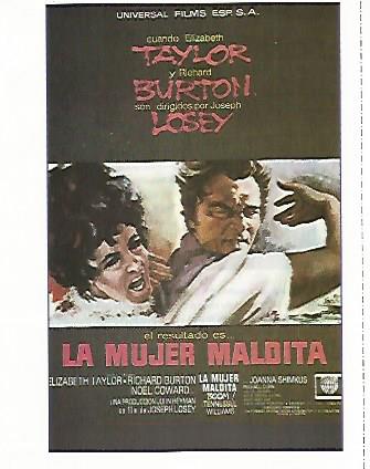 CROMO CINE 1276: LA MUJER MALDITA