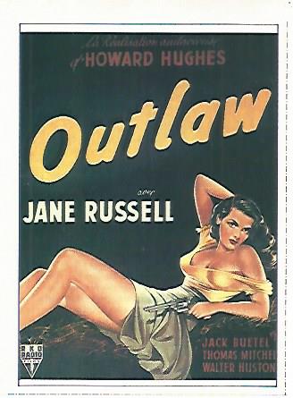 CROMO CINE 1300: OUTLAW (EL FORAJIDO)
