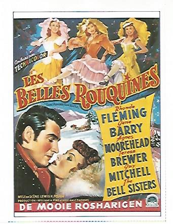 CROMO CINE 1319: TRES PELIRROJAS DE SEATTLE