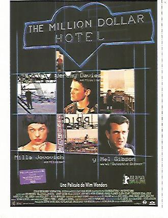 CROMO CINE 1328: THE MILLION DOLLAR HOTEL