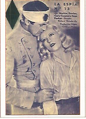 CROMO CINE 1343: LA ESPIA NUMERO 13