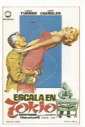 CROMO CINE 1356: ESCALA EN TOKYO