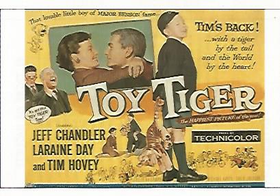CROMO CINE 1358: EL TIGRE DE JUGUETE