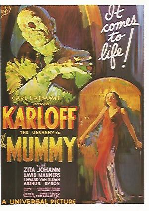 CROMO CINE 1370: THE MUMMY (LA MOMIA)