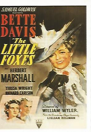 CROMO CINE 1371: THE LITTLE FOXES