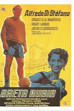 CROMO CINE 1383: SAETA RUBIA