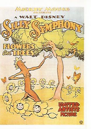 CROMO CINE 1387: FLOWERS AND TREES