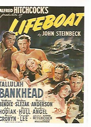 CROMO CINE 1388: LIFEBOAT (NAUFRAGOS)