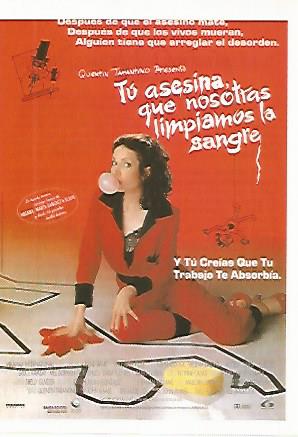 CROMO CINE 1392: TU ASESINA QUE NOSOTRAS LIMPIAMOS LA SANGRE