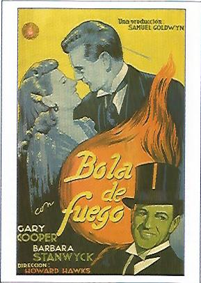 CROMO CINE 1453: BOLA DE FUEGO
