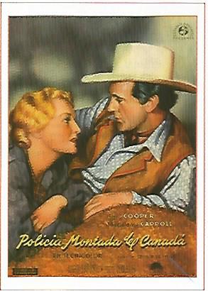 CROMO CINE 1456: POLICIA MONTADA DEL CANADA