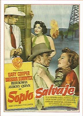 CROMO CINE 1457: SOPLO SALVAJE