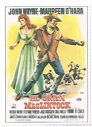CROMO CINE 1461: EL GRAN MACLINTOCK