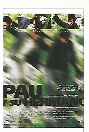 CROMO CINE 1489: PAU Y SU HERMANO