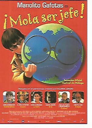 CROMO CINE 1491: MANOLITO GAFOTAS EN MOLA SER JEFE