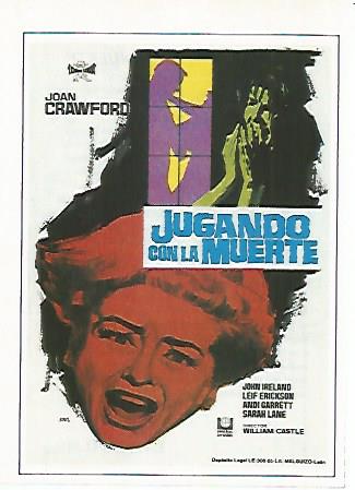 CROMO CINE 1501: JUGANDO CON LA MUERTE