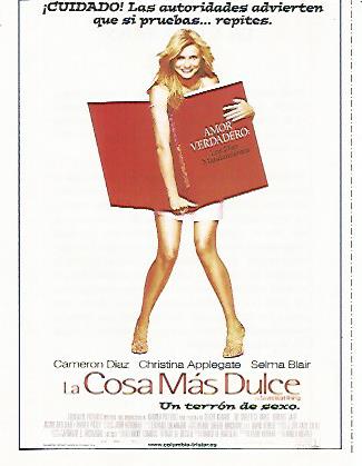 CROMO CINE 1502: LA COSA MAS DULCE